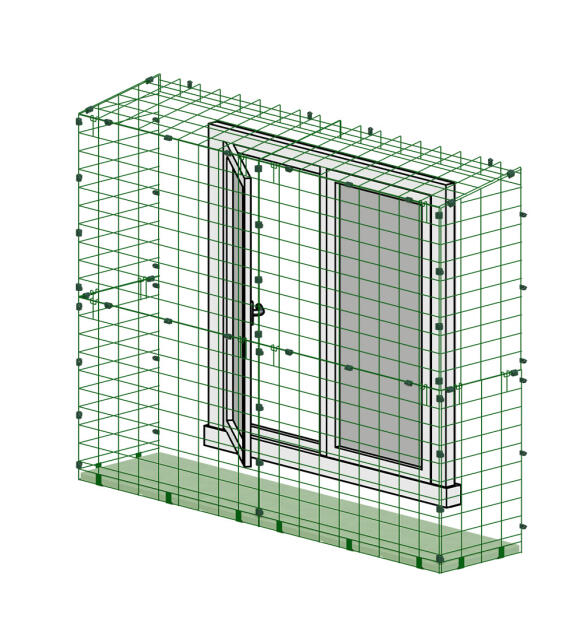 Catio katzentunnel für draußen mit flügelfenster