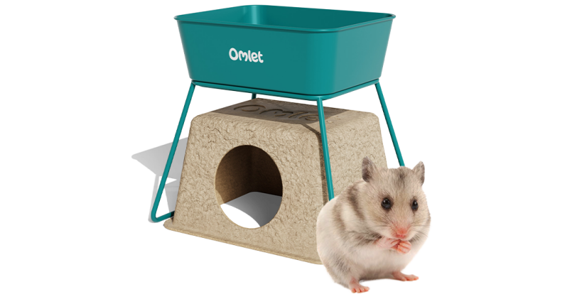 Hamster sandbad von Omlet