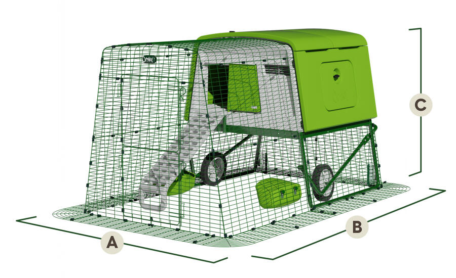 Eglu Cube abmessungen