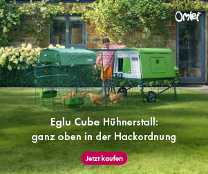 Omlet Eglu Cube Mobiler Hühnerstall